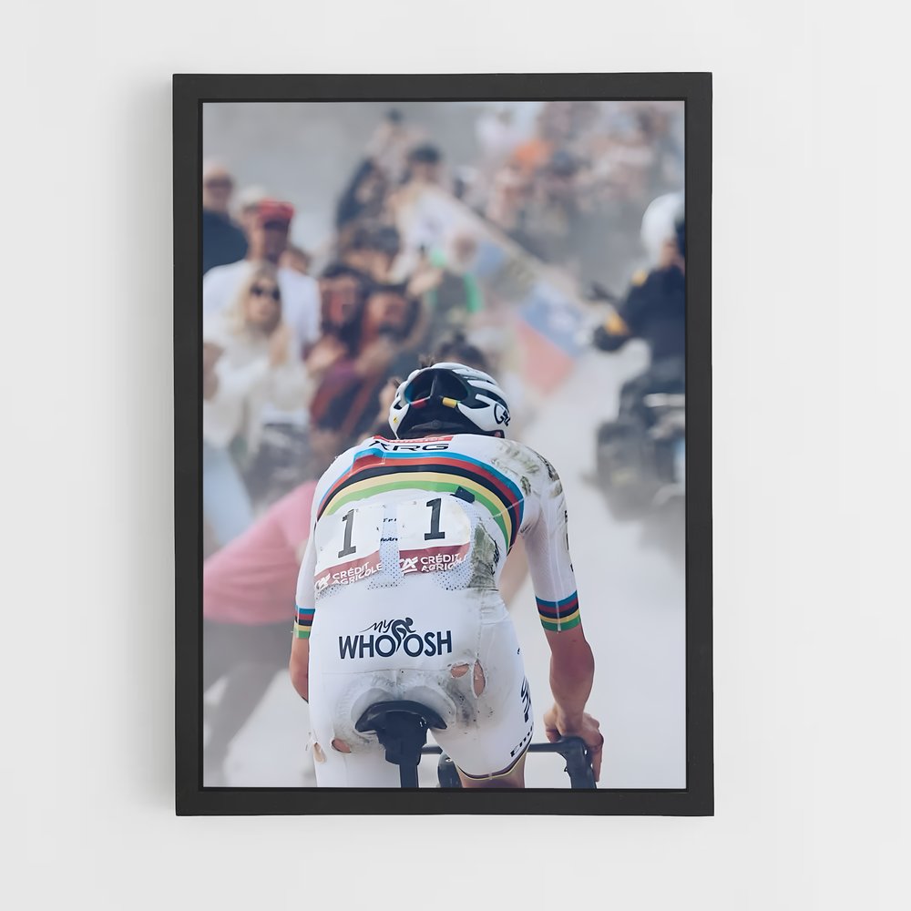 Poster La Route de Tadej – affiche Cyclisme (vue 2)